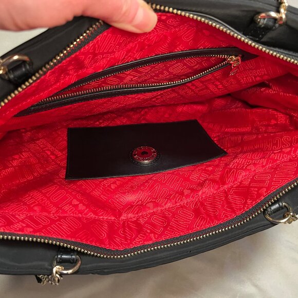 LOVE Moschino Nylon Puffer Tote with Bonus - NWOT - Picture 5 of 13